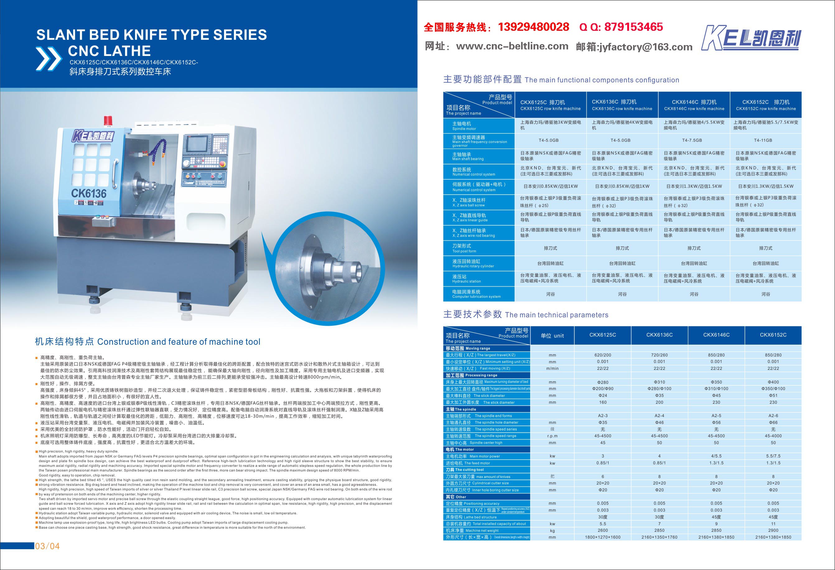 CKX6146C 排刀機(jī)(45度斜床身線規(guī)機(jī))參數(shù)表 CKX6146C 排刀機(jī)(45度斜床身線規(guī)機(jī))參數(shù)表