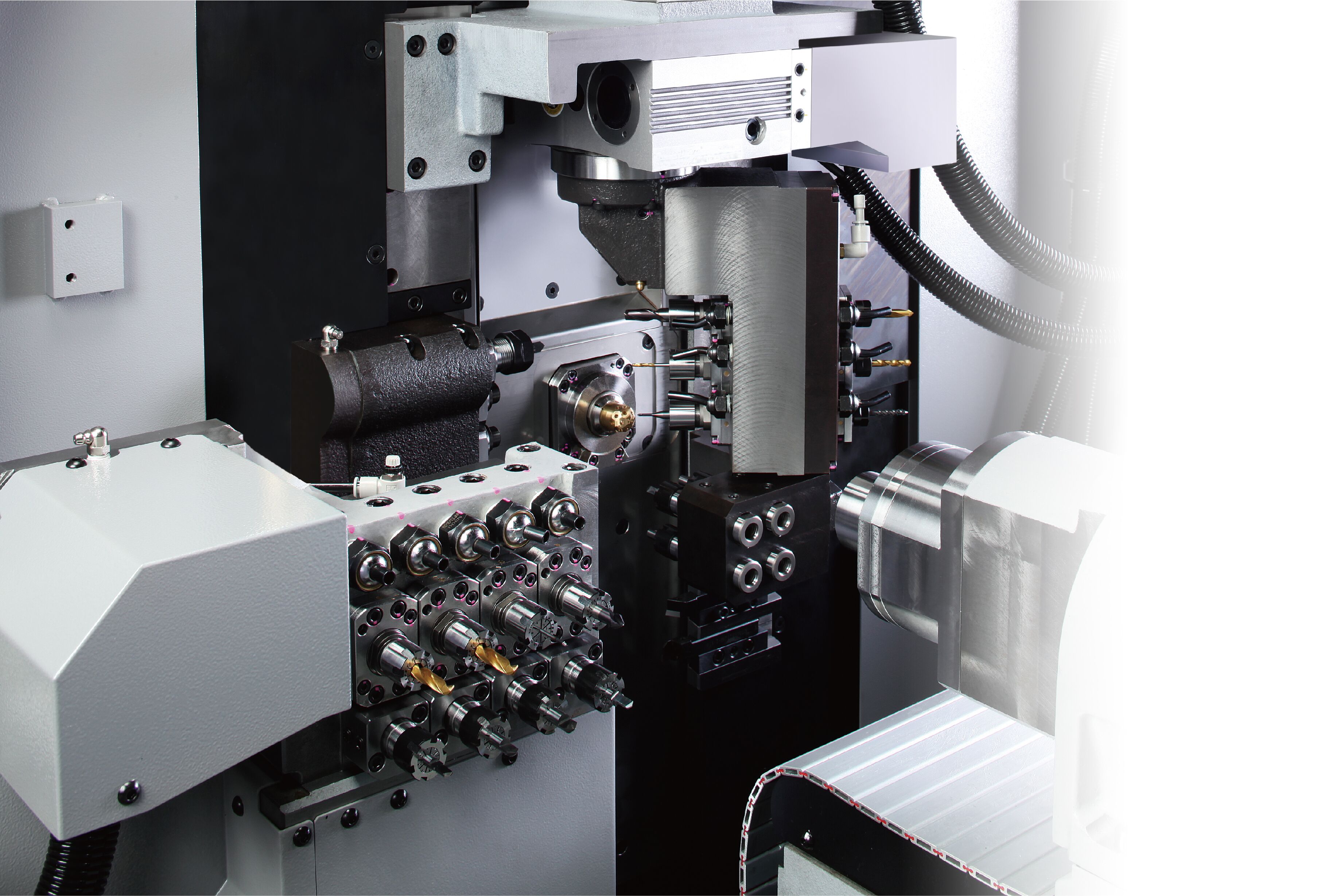 CNC精密自動車床 SS207走心機 結構件